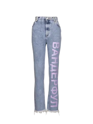 ВАНДЕРФУЛ PRINT JEANS