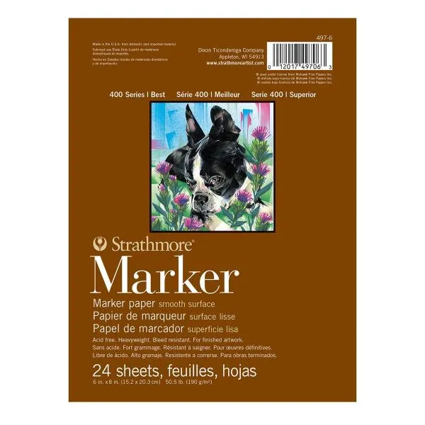 ■ Strathmore - Marker Pad - 11" x 14" - 24 Sheets