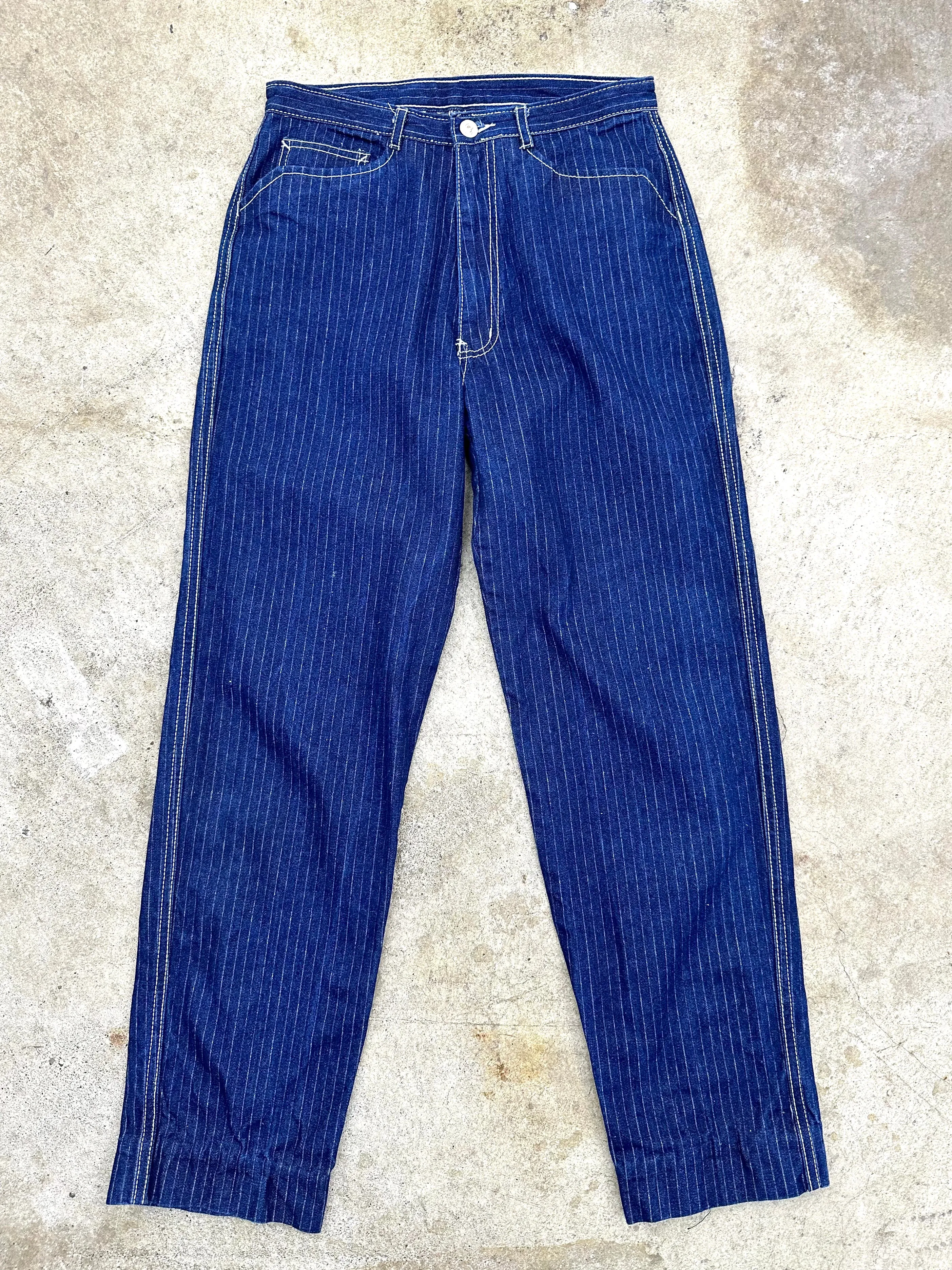 1970s Nest-Ce Pas? Pinstripe Jeans