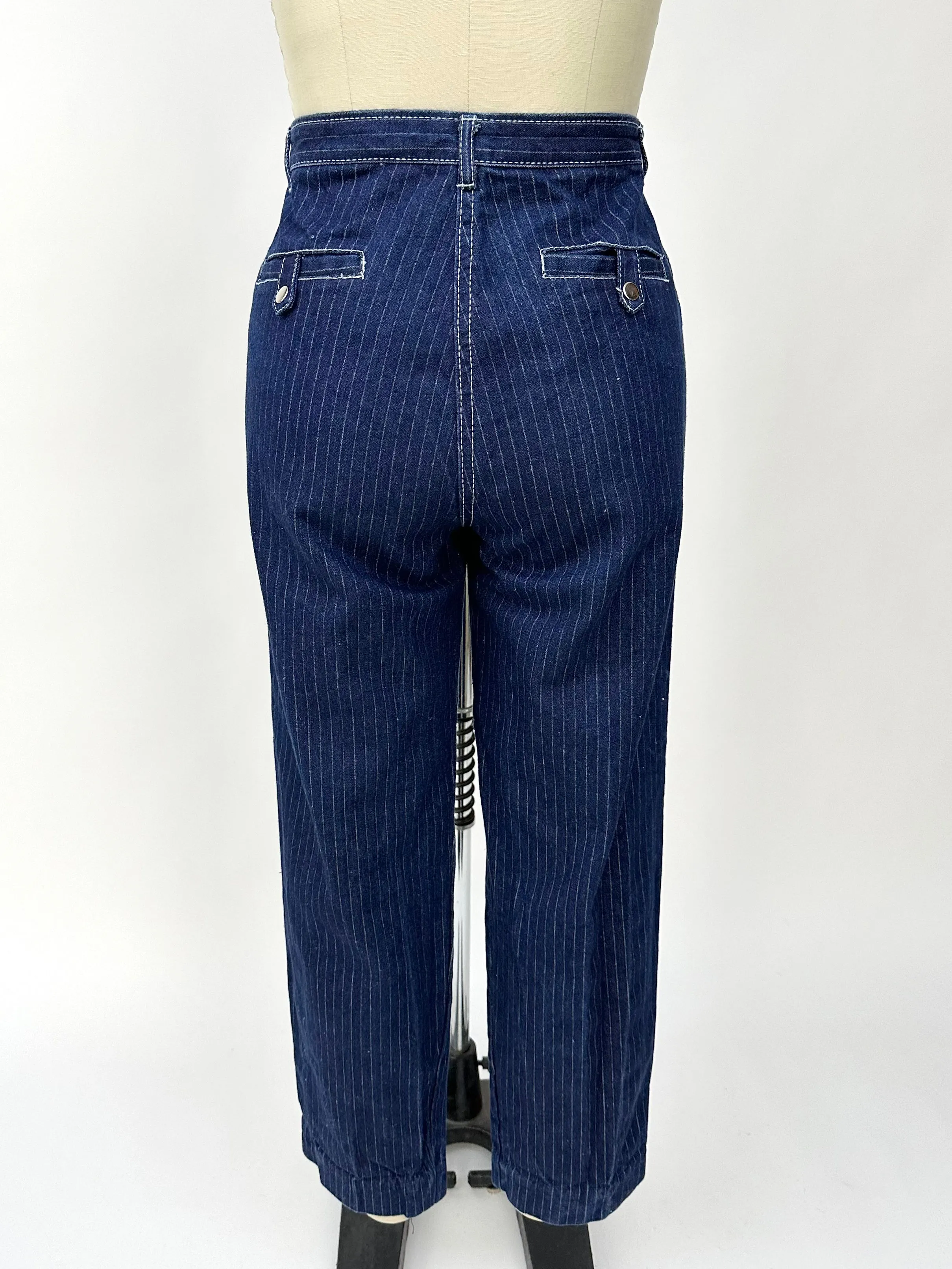 1970s Nest-Ce Pas? Pinstripe Jeans