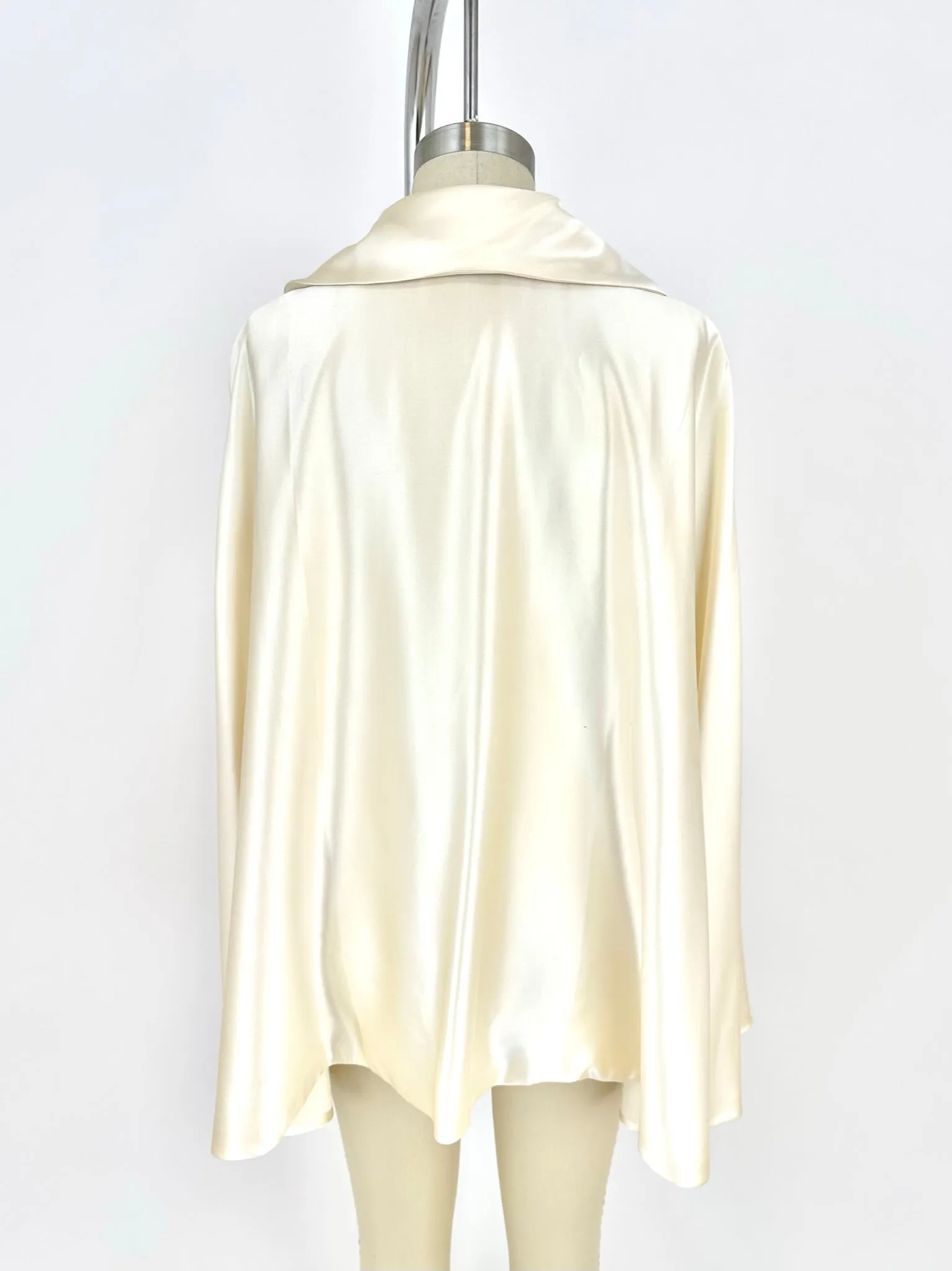 20s Silk Embroidered Cape
