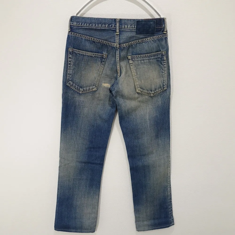 [32] Visvim 13AW SOCIAL SCULPTURE 03 DAMAGED 5 Denim Jeans