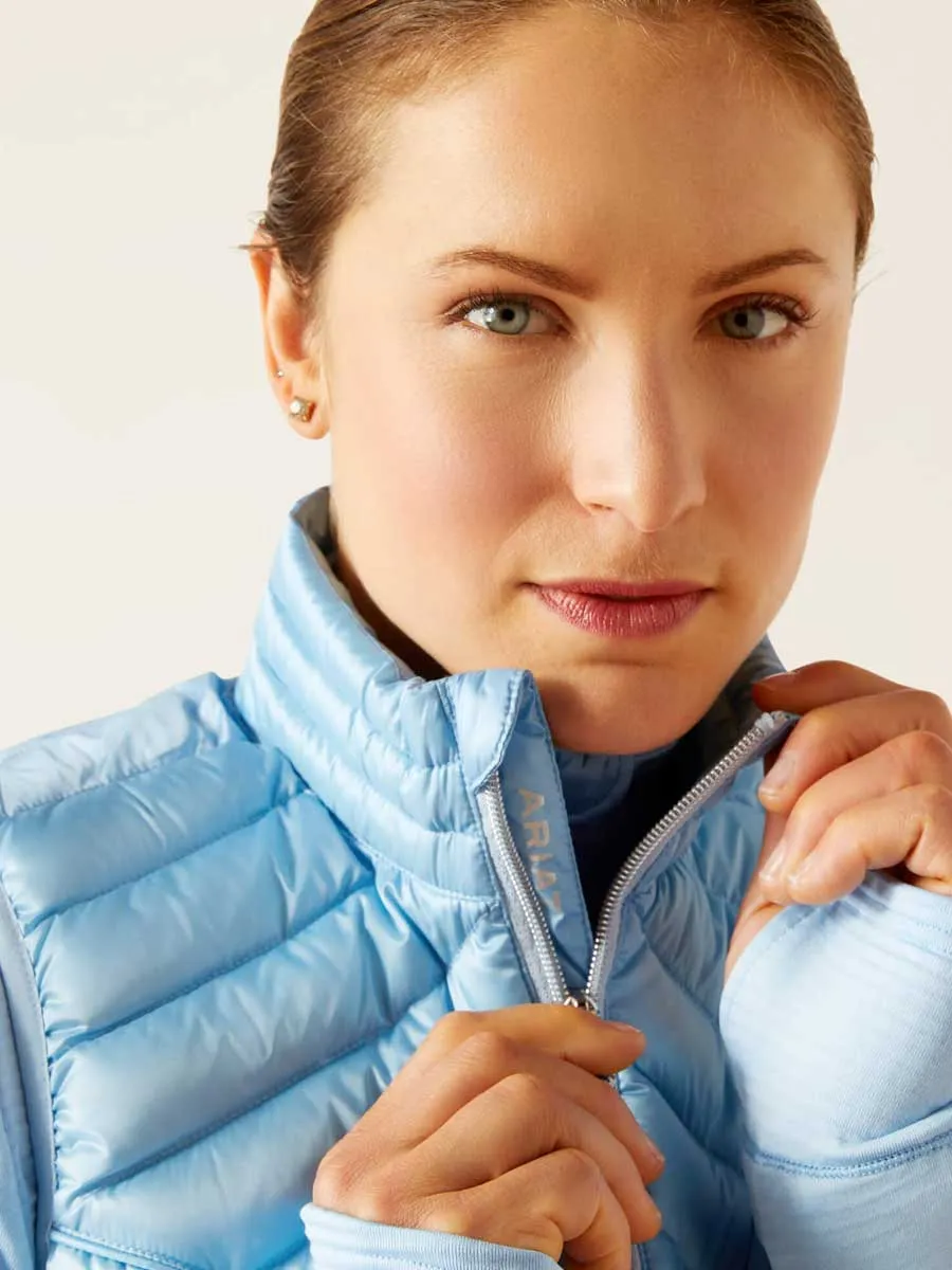 50% OFF ARIAT Ideal Down Gilet - Womens - Iridescent Cote D'Azur - Size: Small & Large