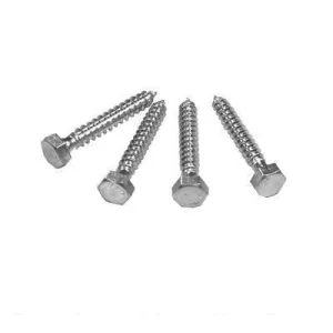 5/16" Diameter Zinc Plated Hex Head Lag Bolts