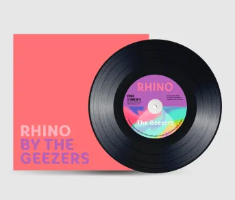 7 inch vinyl packaged in CMYK full colour printed cardboard jacket (no spine)