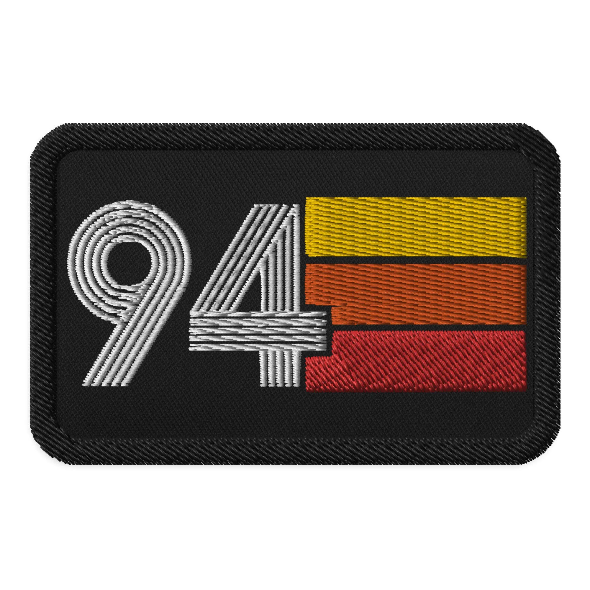 94 - 1994 Retro Birthday Year Embroidered patches