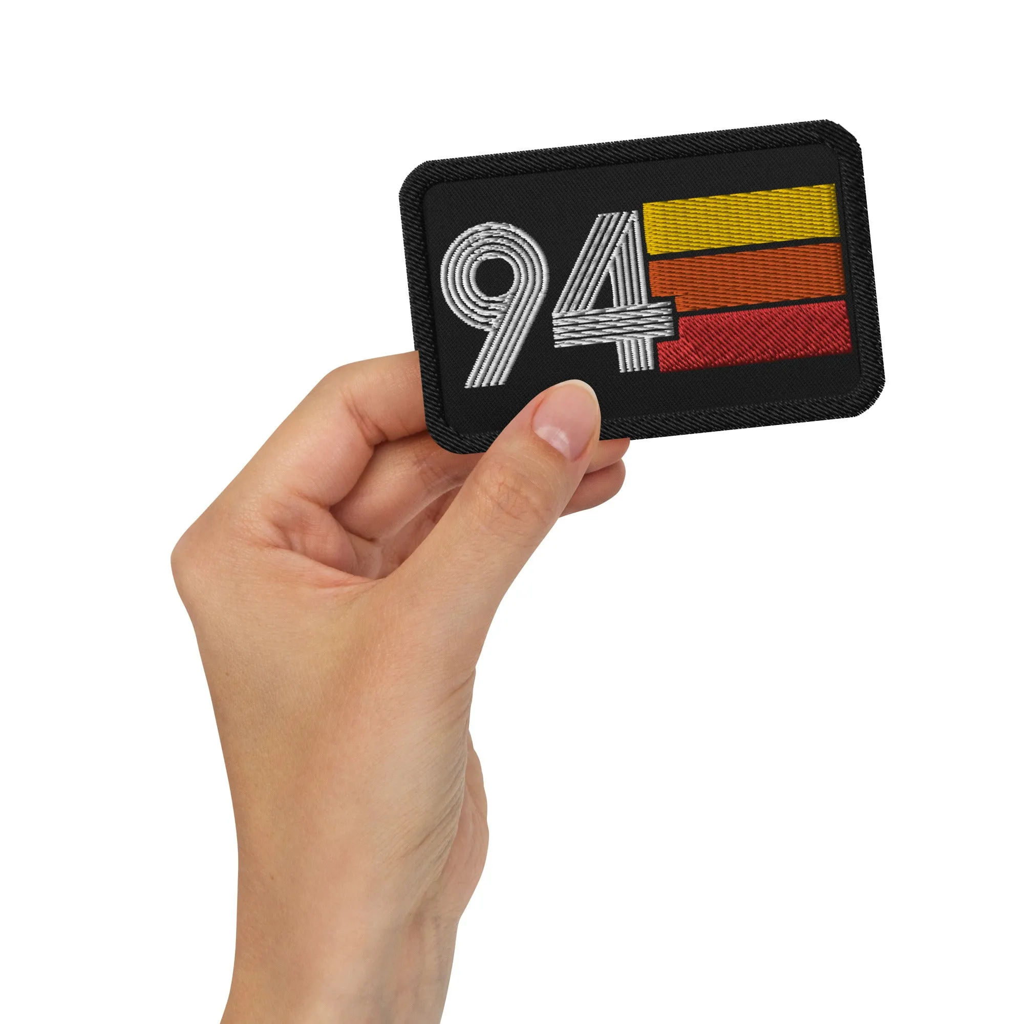 94 - 1994 Retro Birthday Year Embroidered patches
