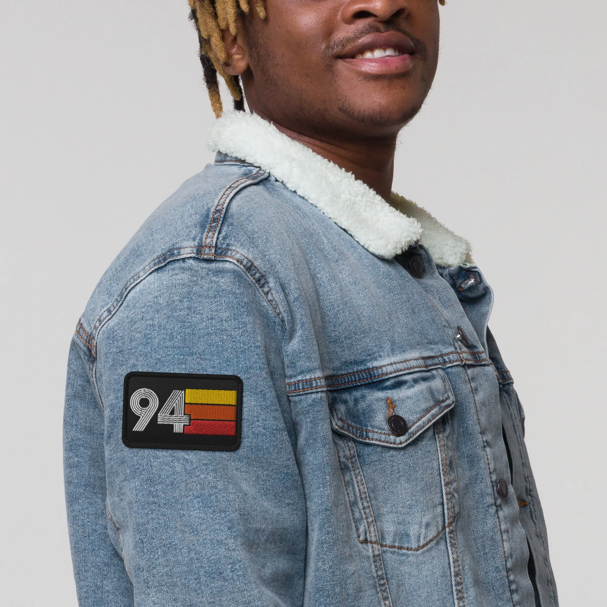 94 - 1994 Retro Birthday Year Embroidered patches