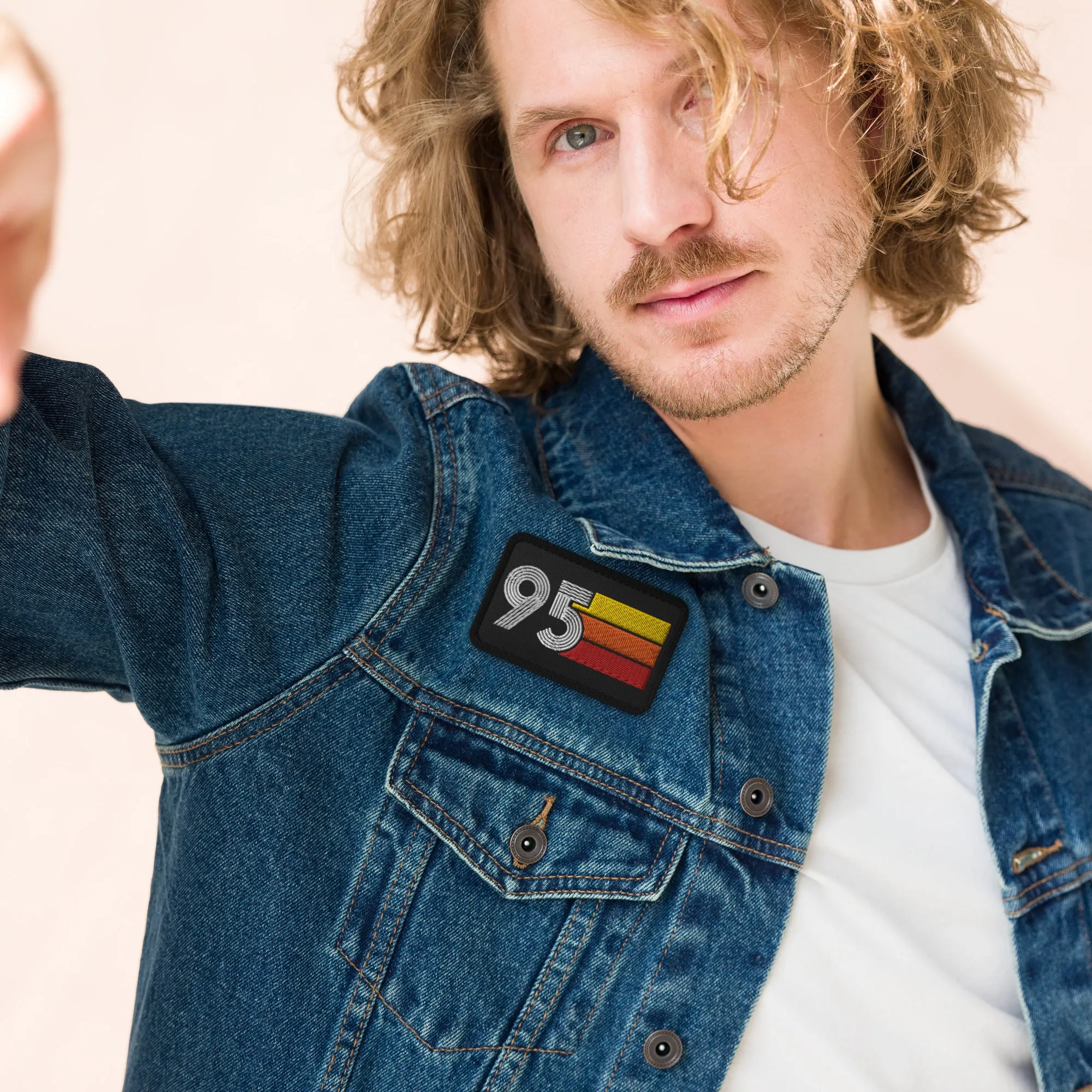 95 - 1995 Retro Birthday Year Embroidered patches