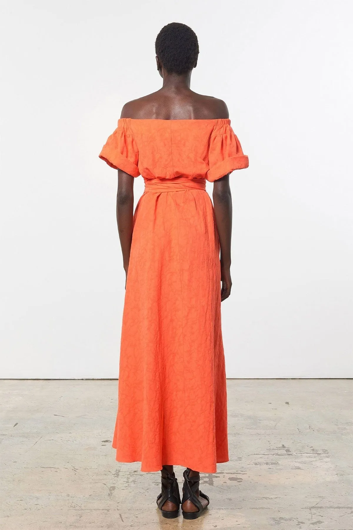 Adelina Dress Orange