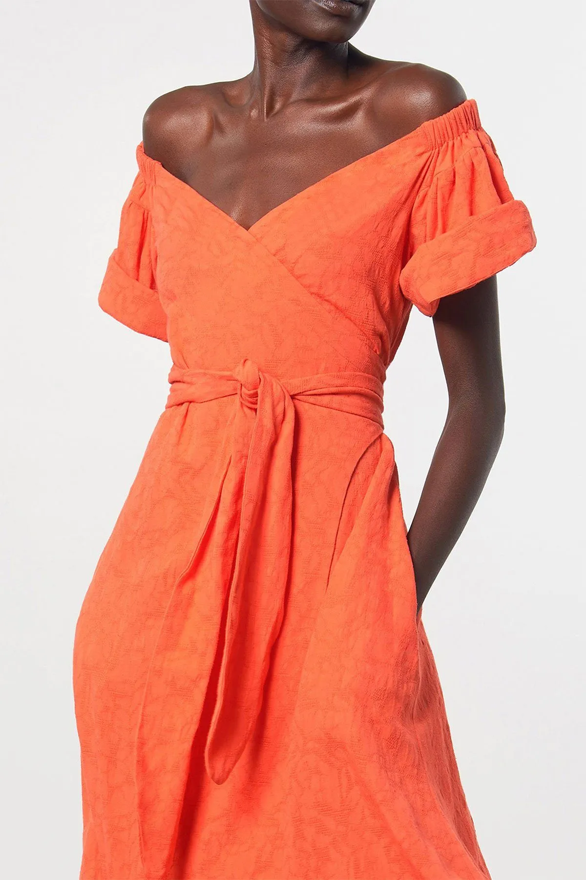 Adelina Dress Orange
