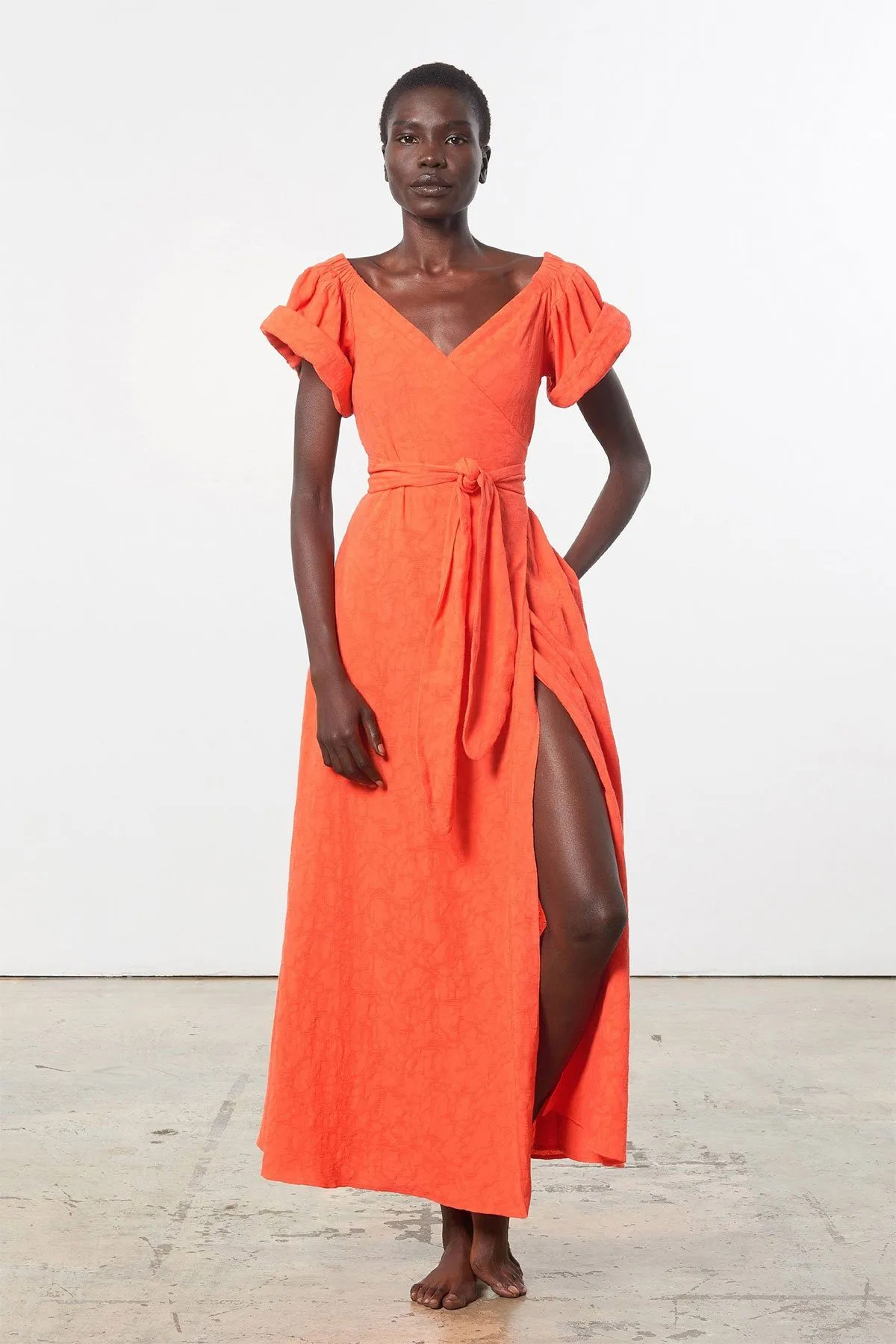 Adelina Dress Orange