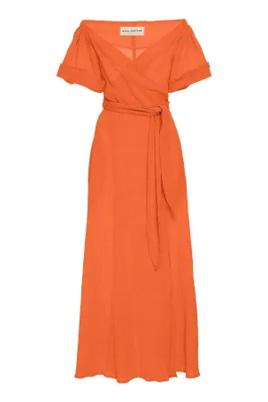 Adelina Dress Orange