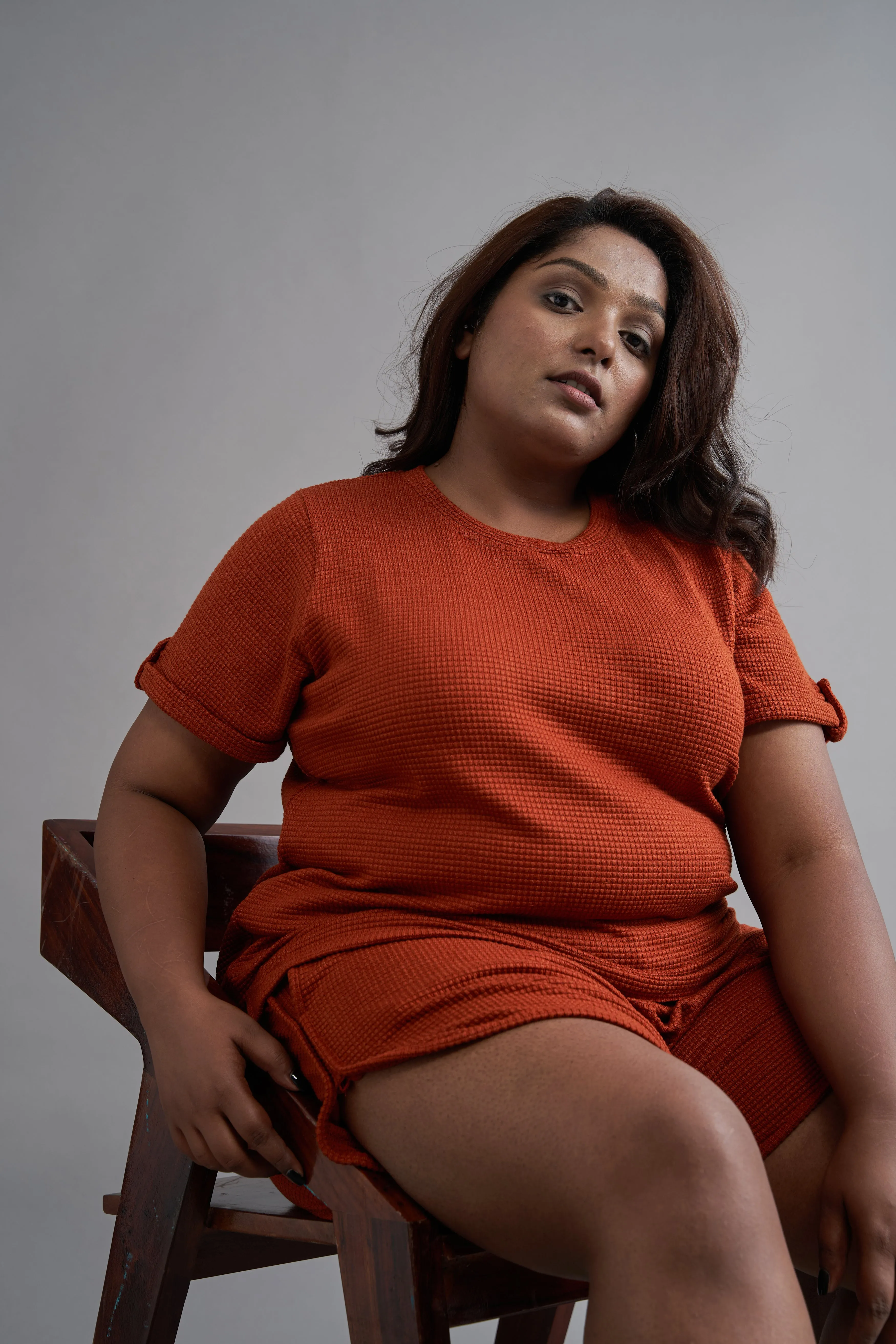 After Hours Top: Rust
