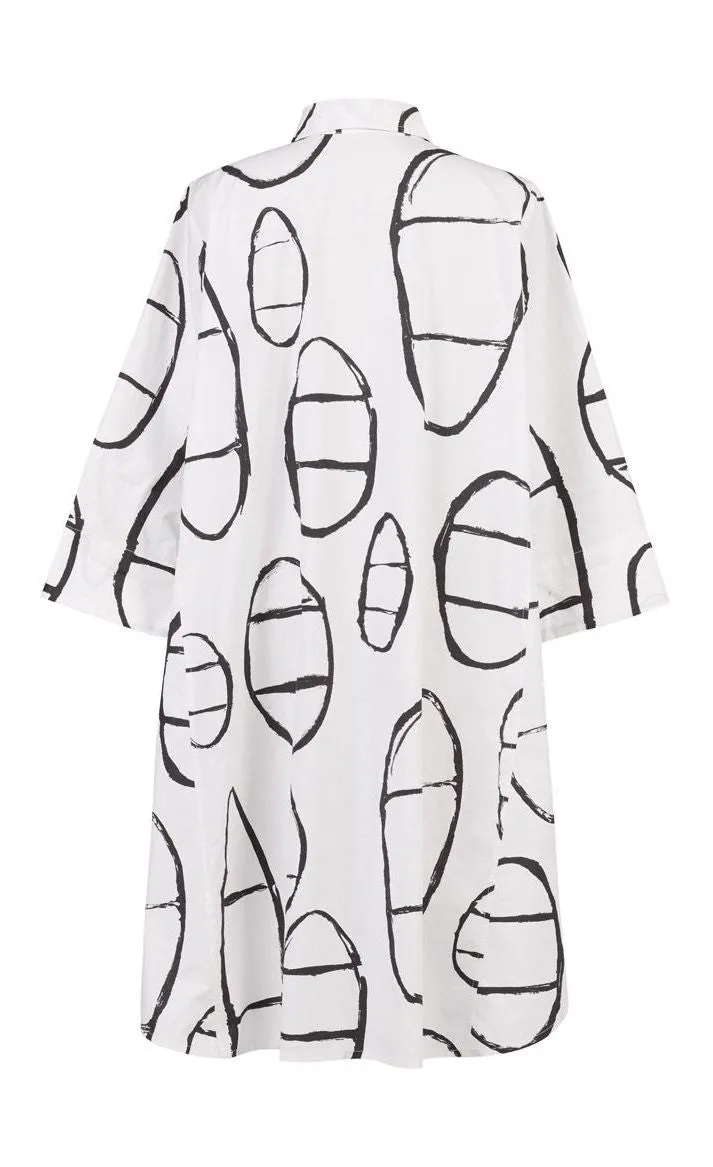 Alembika Cotton Print Shirtdress