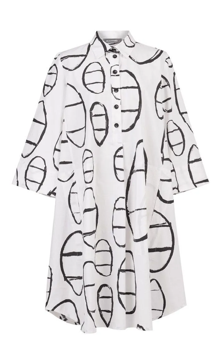 Alembika Cotton Print Shirtdress