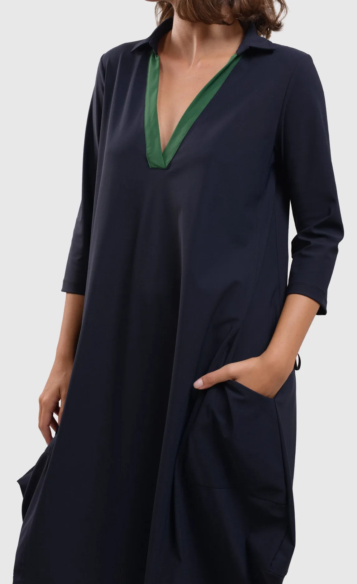Alembika Tekbika Navy Dress