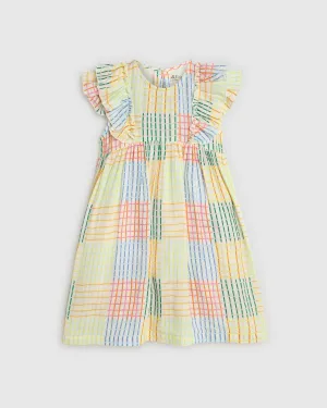 ALEX & ANT LOUISA DRESS CRAZY GINGHAM