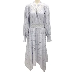 AllSaints Gentle Lavender 2021 Gen Broderie Dress