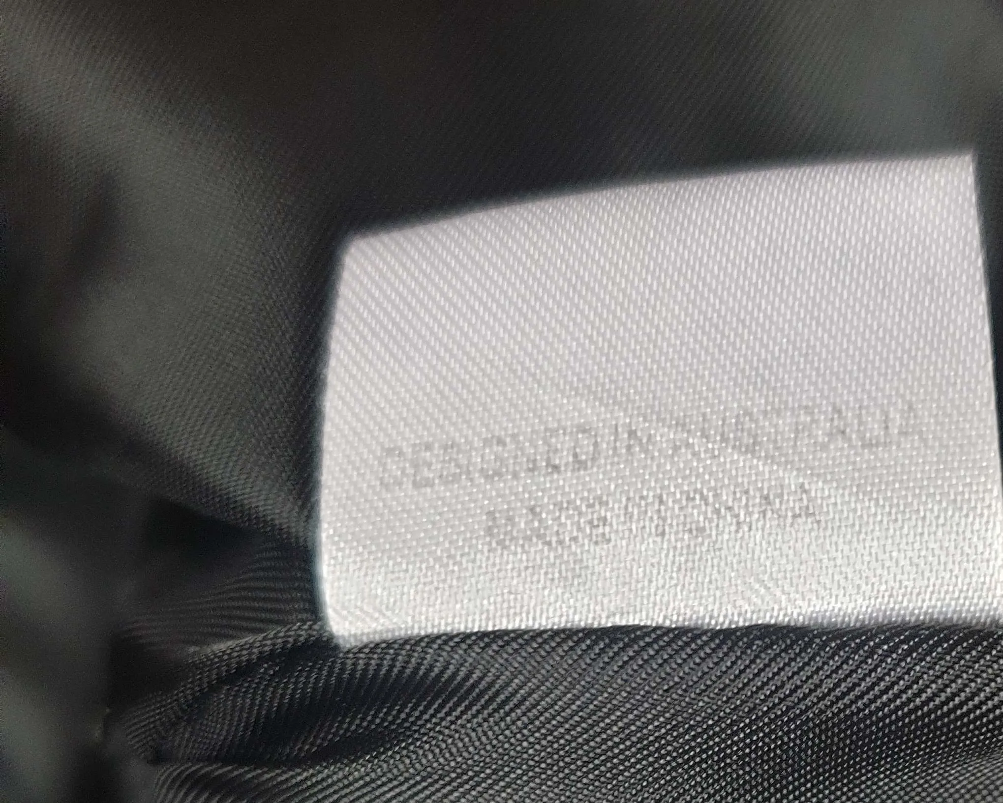 Alpha 60 black 100% cotton jacket size L