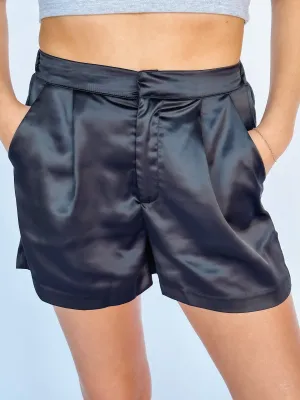 Always Glamorous Pleated Shorts