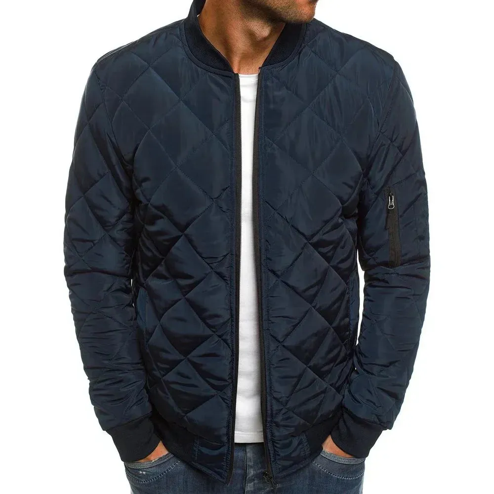 AMBROGIO | PREMIUM DIAMOND PATTERN JACKET