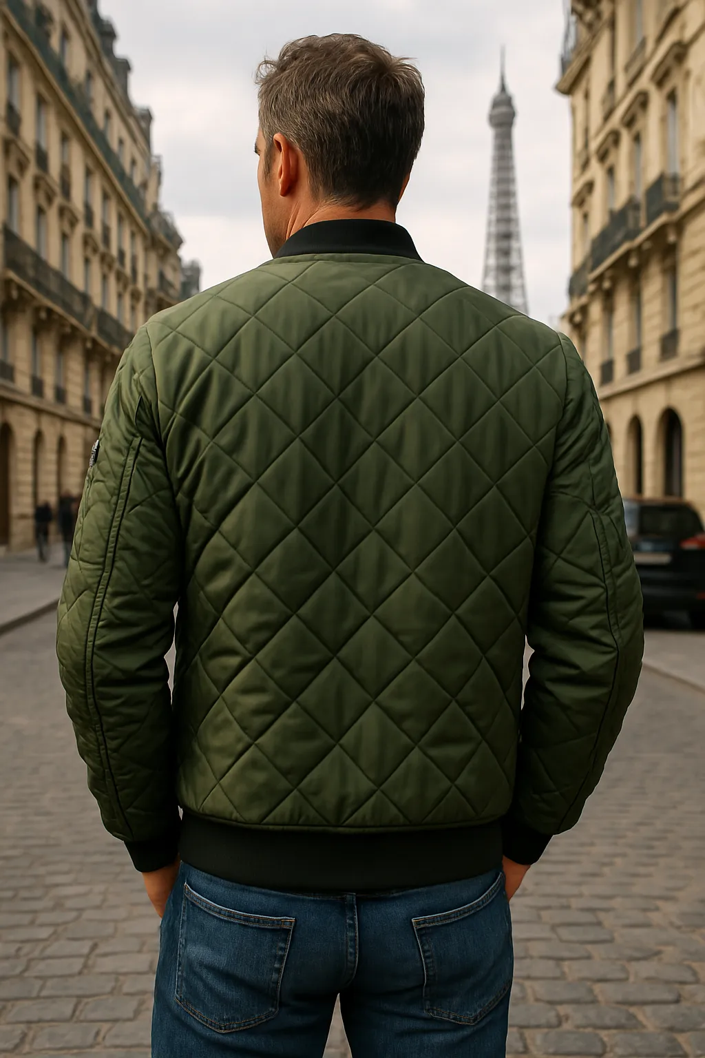 AMBROGIO | PREMIUM DIAMOND PATTERN JACKET
