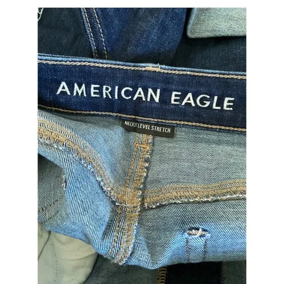 AMERICAN EAGLE Hi Rise Jean Shorts