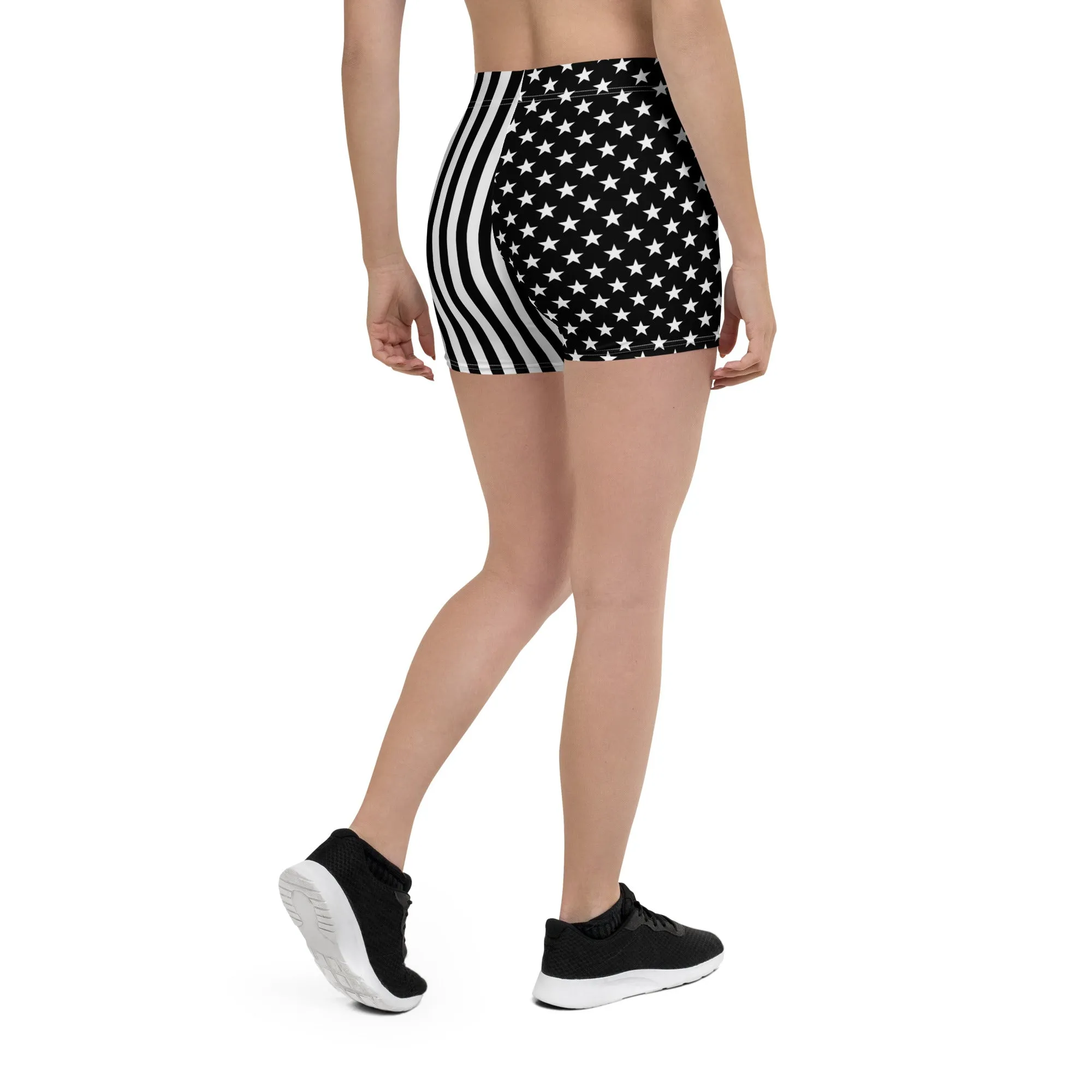 American Flag Patriotic Shorts