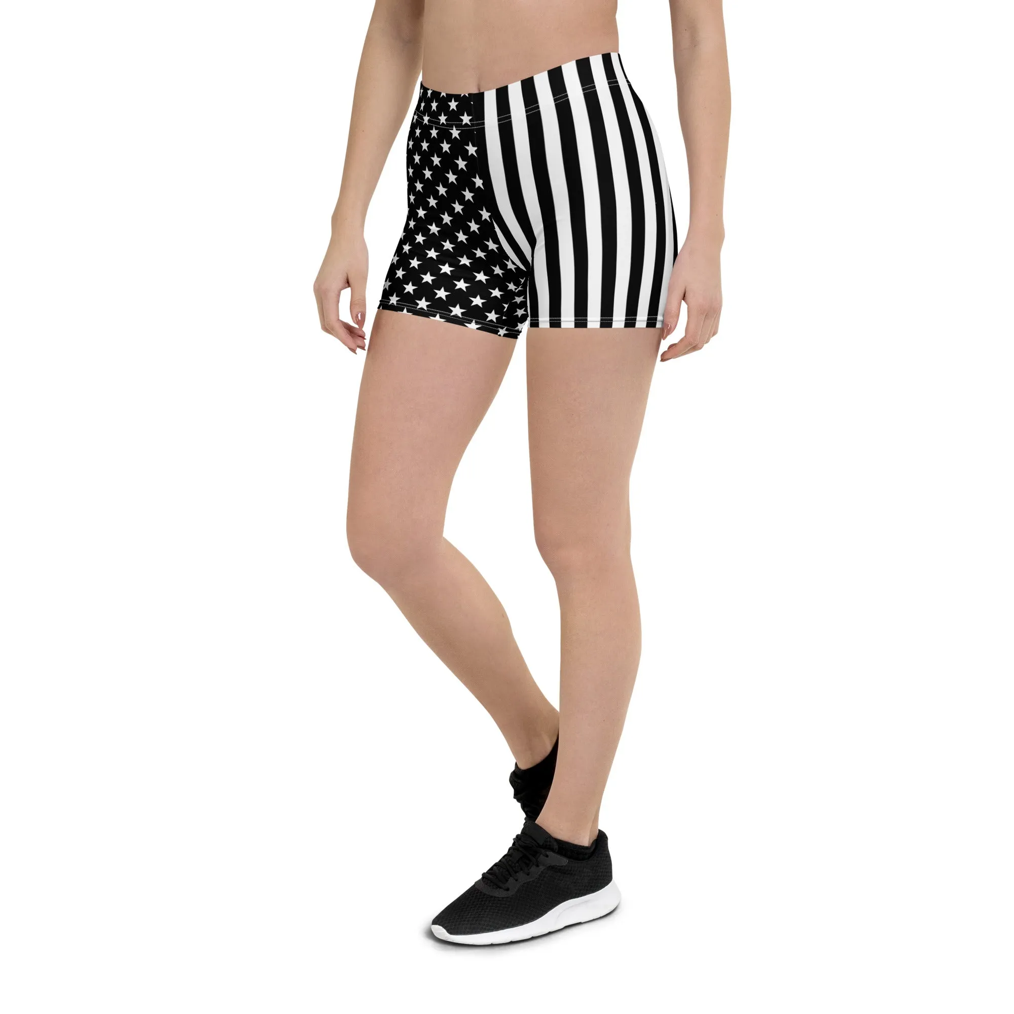 American Flag Patriotic Shorts