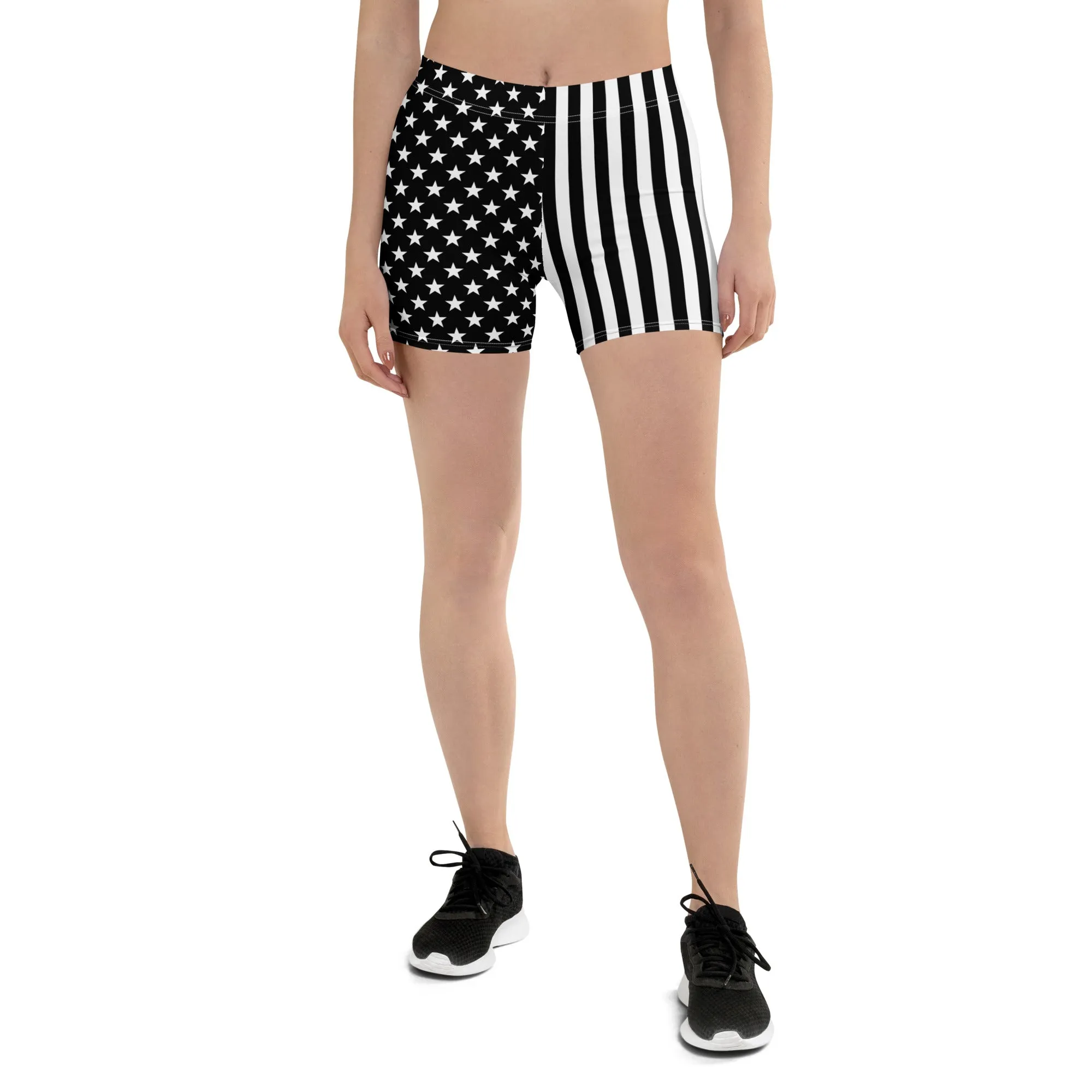 American Flag Patriotic Shorts