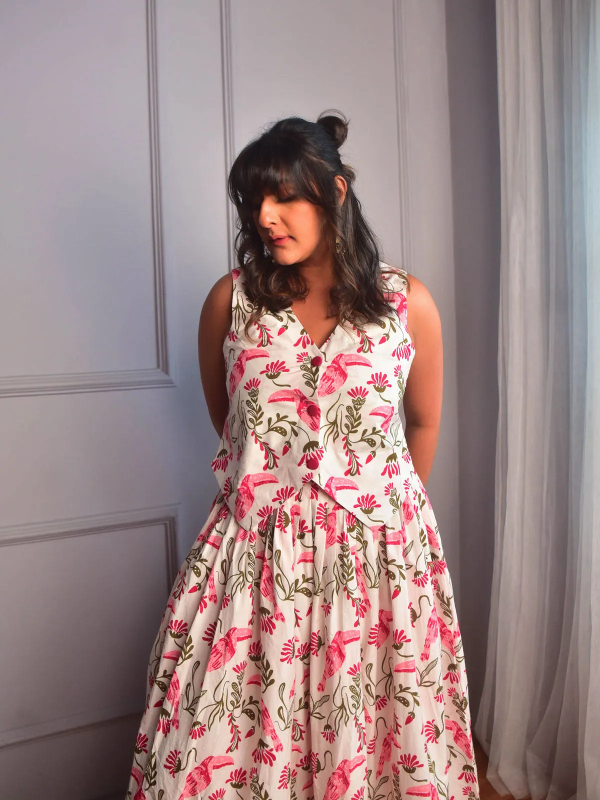 Anya Vest Skirt Set