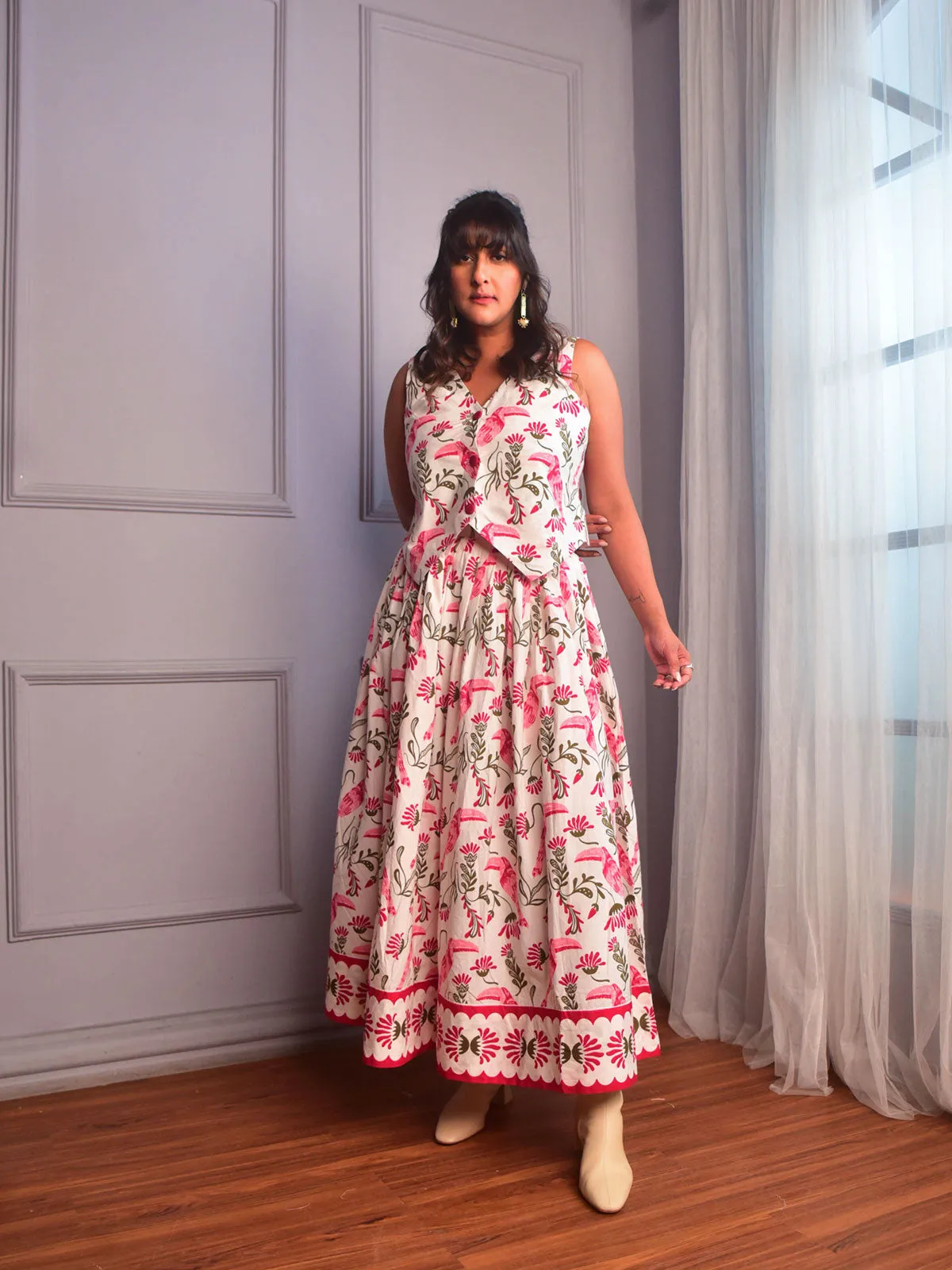 Anya Vest Skirt Set