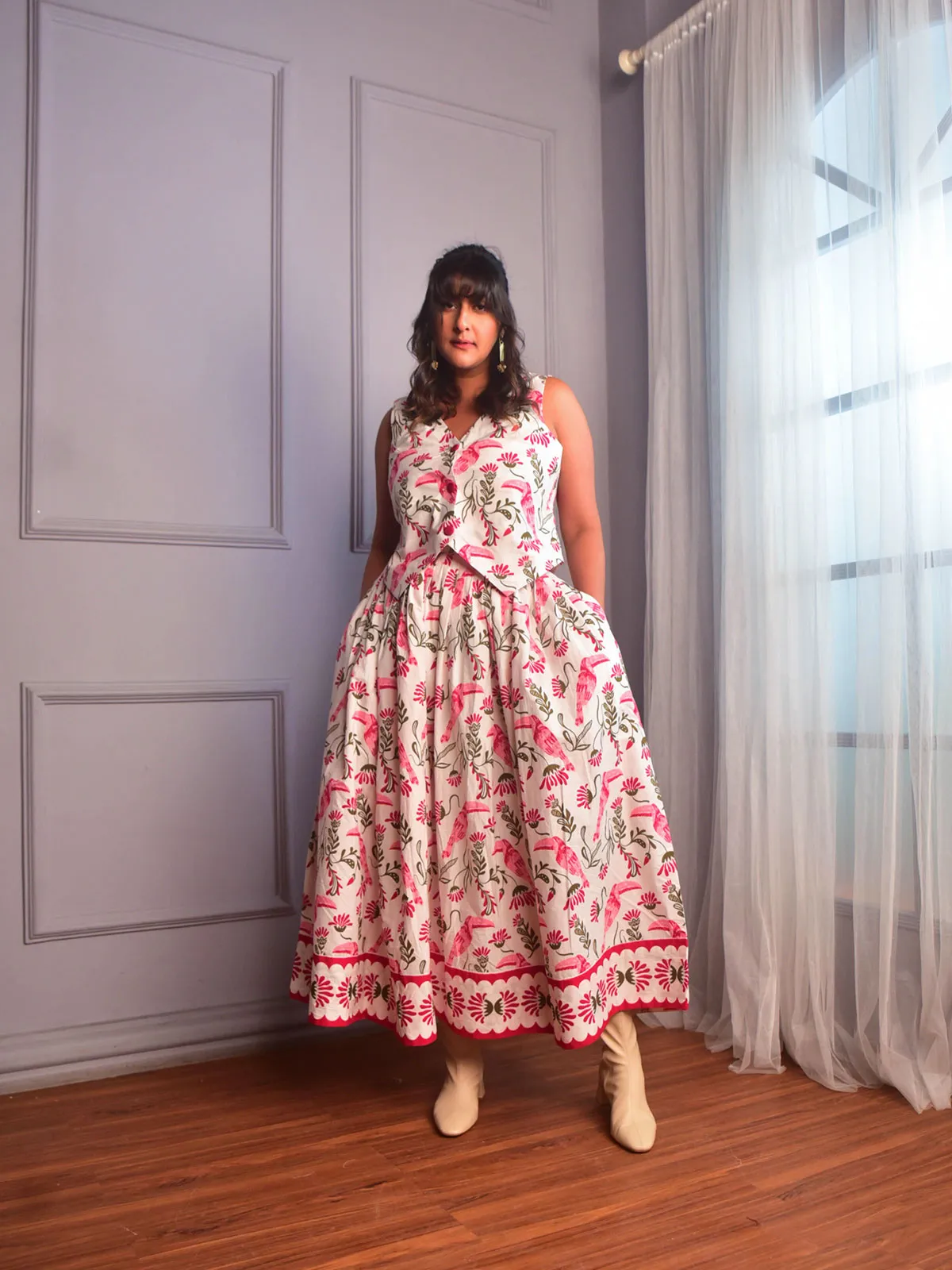 Anya Vest Skirt Set