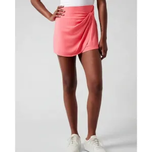 Athleta NEW Womens Activewear Release Wrap Skort Built-in Shorts Size XL Pink