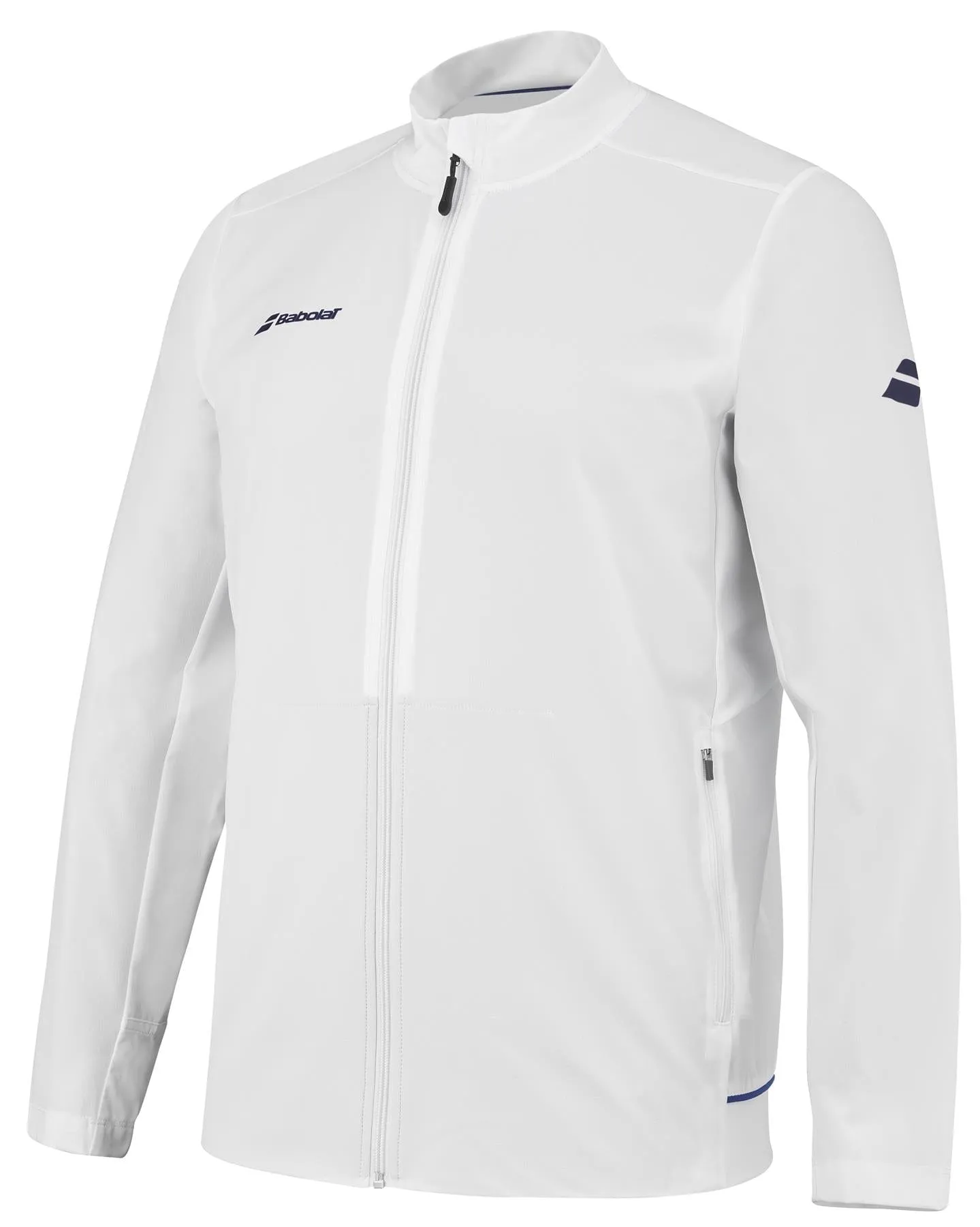 Babolat Play Mens Tennis Jacket - White