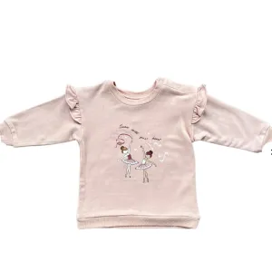 Baby Sprouts Ruffle Sweatshirt - Dance with Your Heart