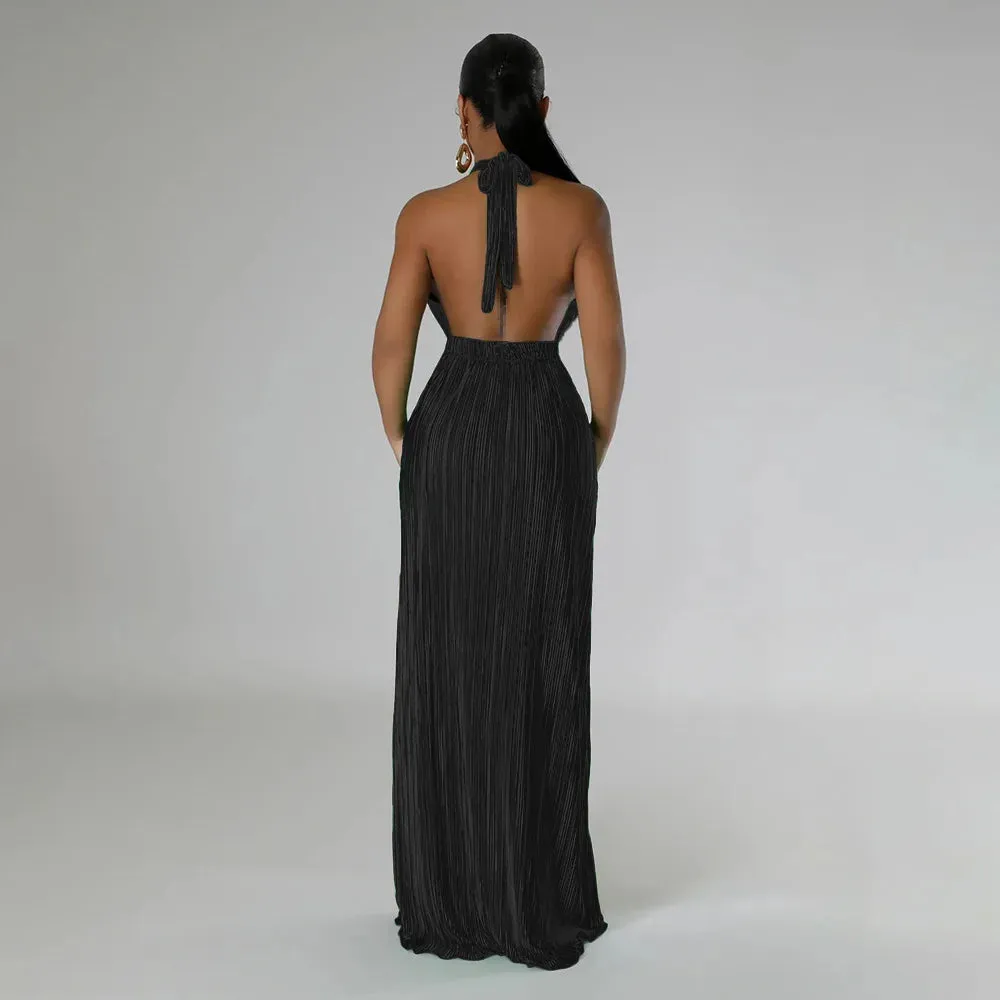 Backless long dresses for women party dresses evening dress summer dress women summer clothes woman vestidos
