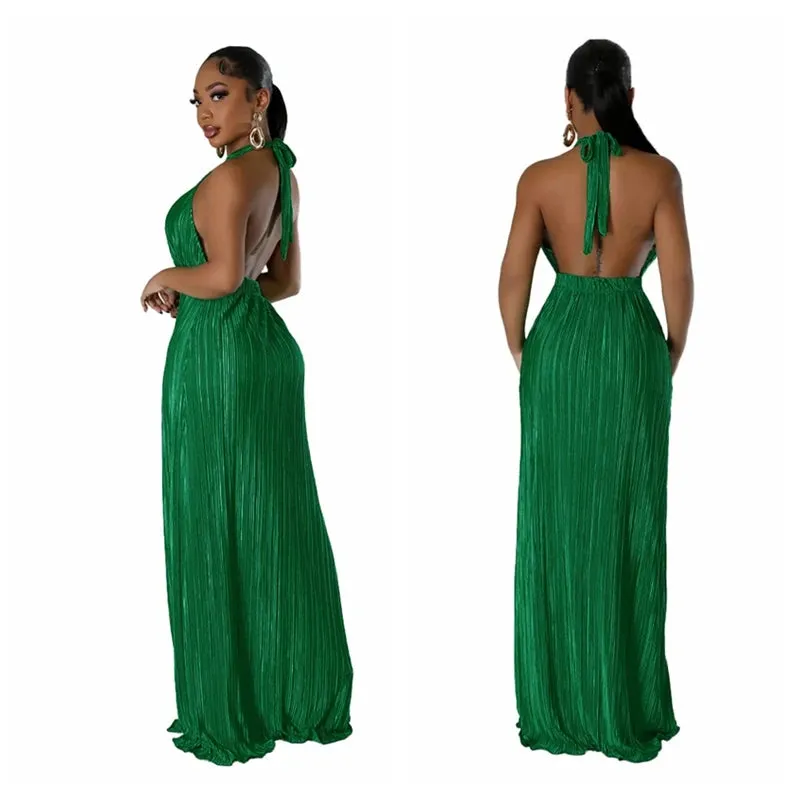 Backless long dresses for women party dresses evening dress summer dress women summer clothes woman vestidos