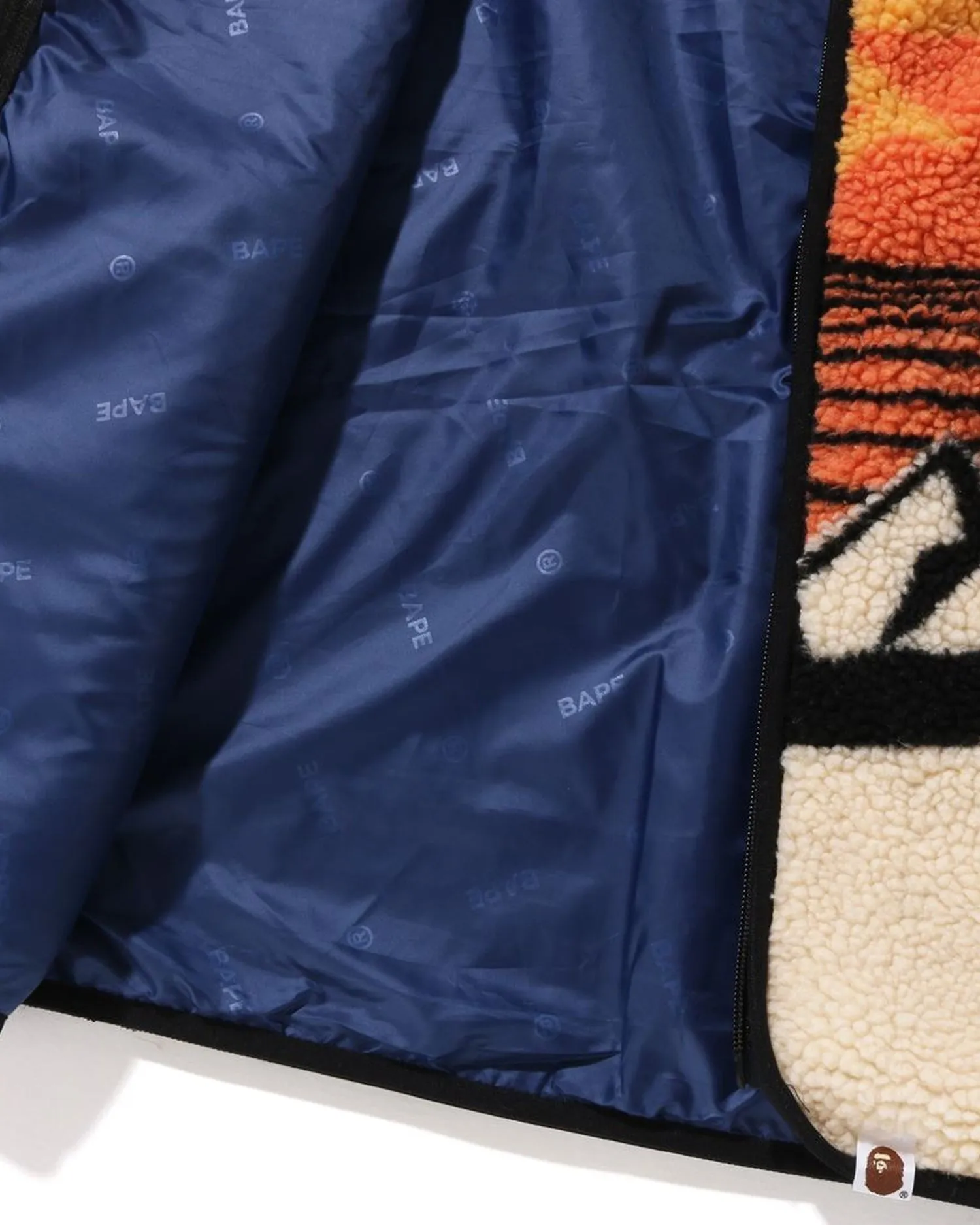 BAPE Mountain Relaxed Fit Boa Jacket