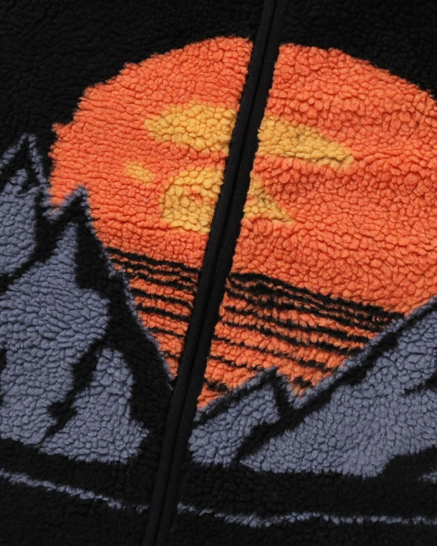 BAPE Mountain Relaxed Fit Boa Jacket