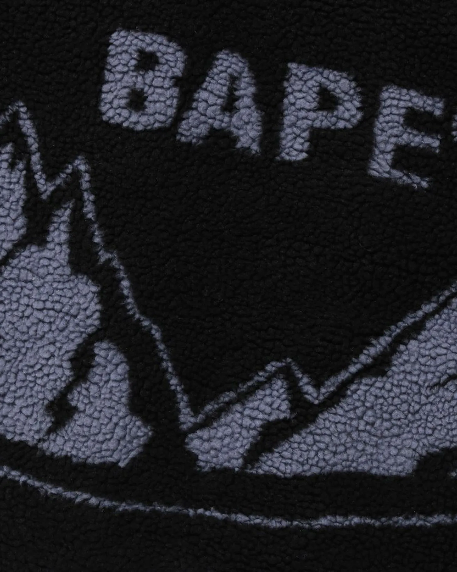 BAPE Mountain Relaxed Fit Boa Jacket