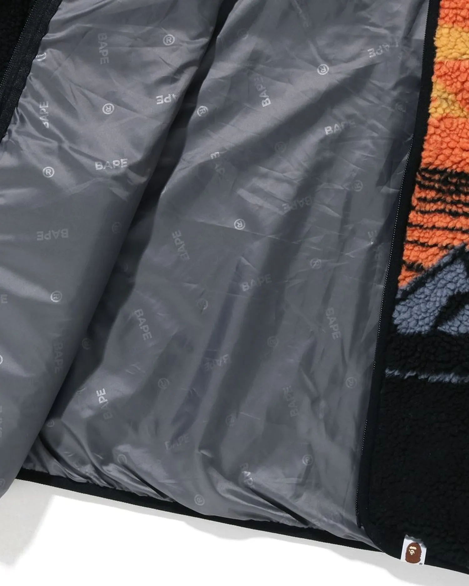 BAPE Mountain Relaxed Fit Boa Jacket