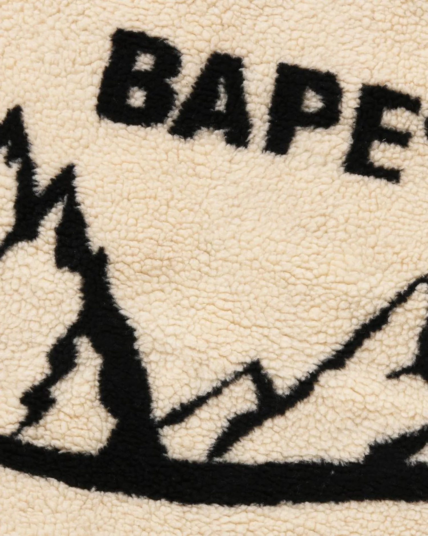 BAPE Mountain Relaxed Fit Boa Jacket