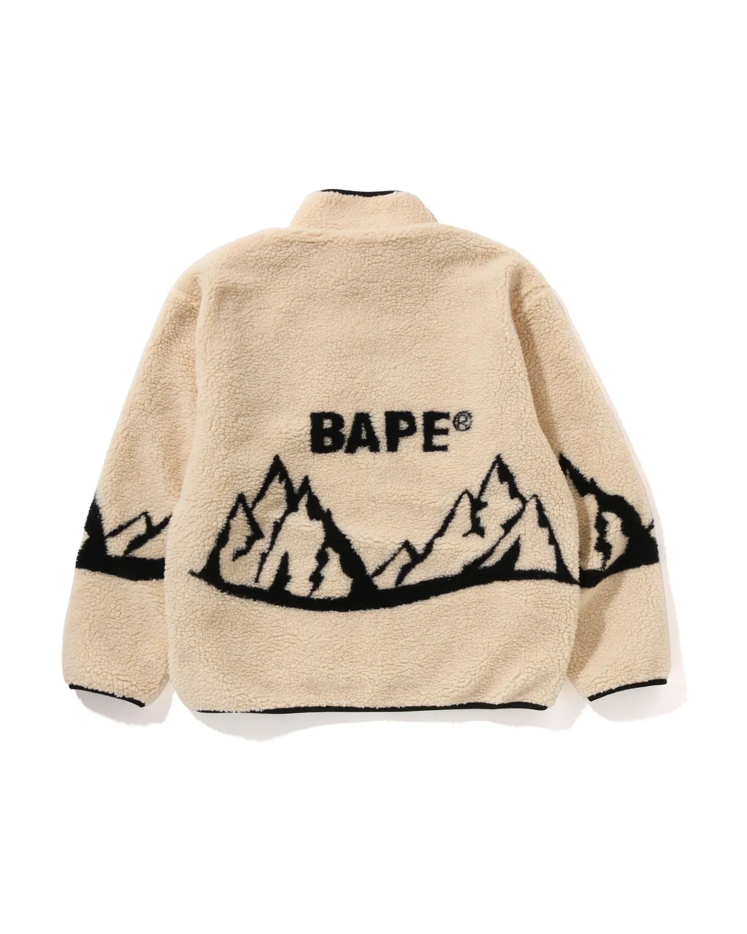 BAPE Mountain Relaxed Fit Boa Jacket