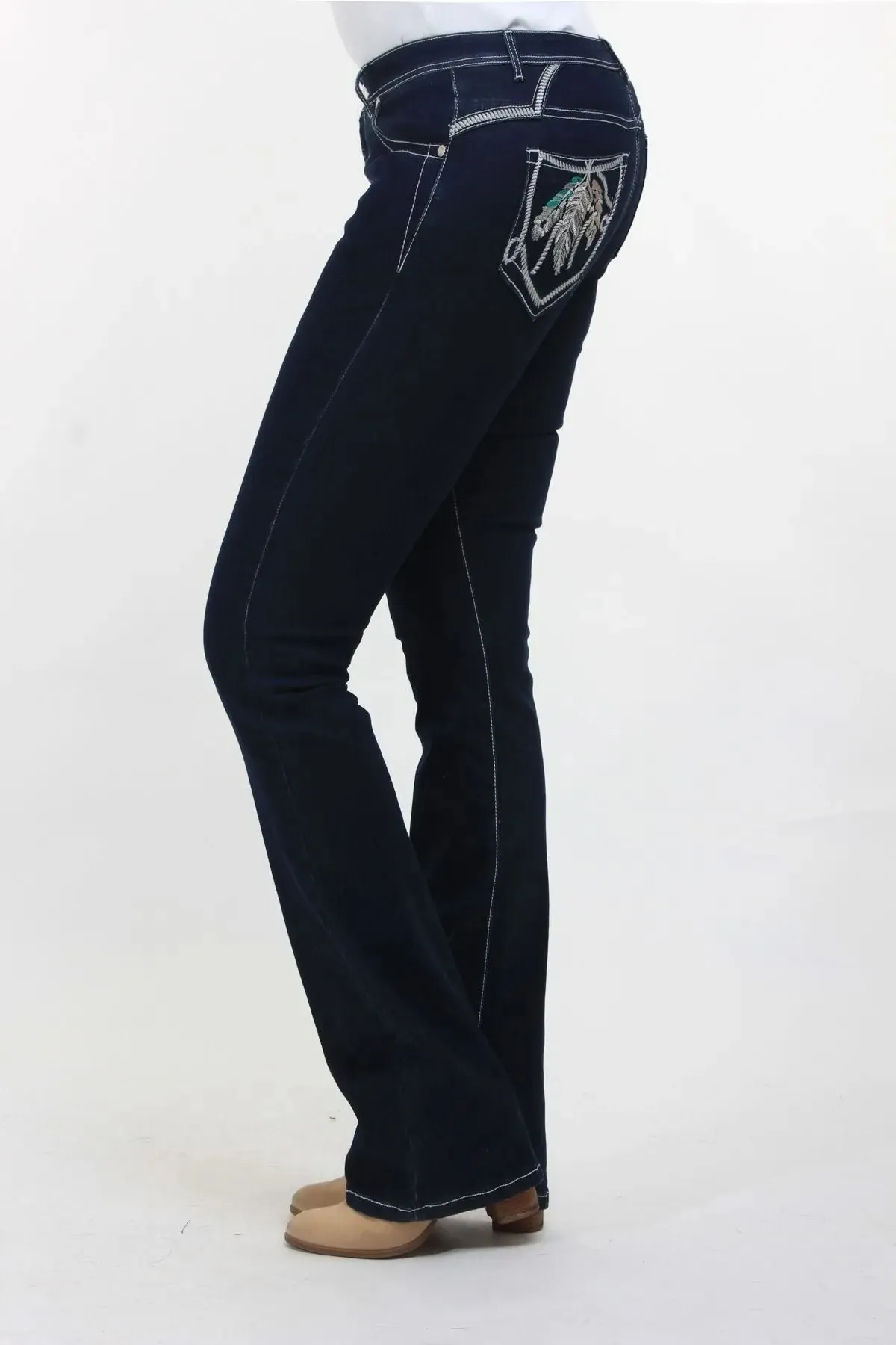 Becky Bling Western Jeans for Women