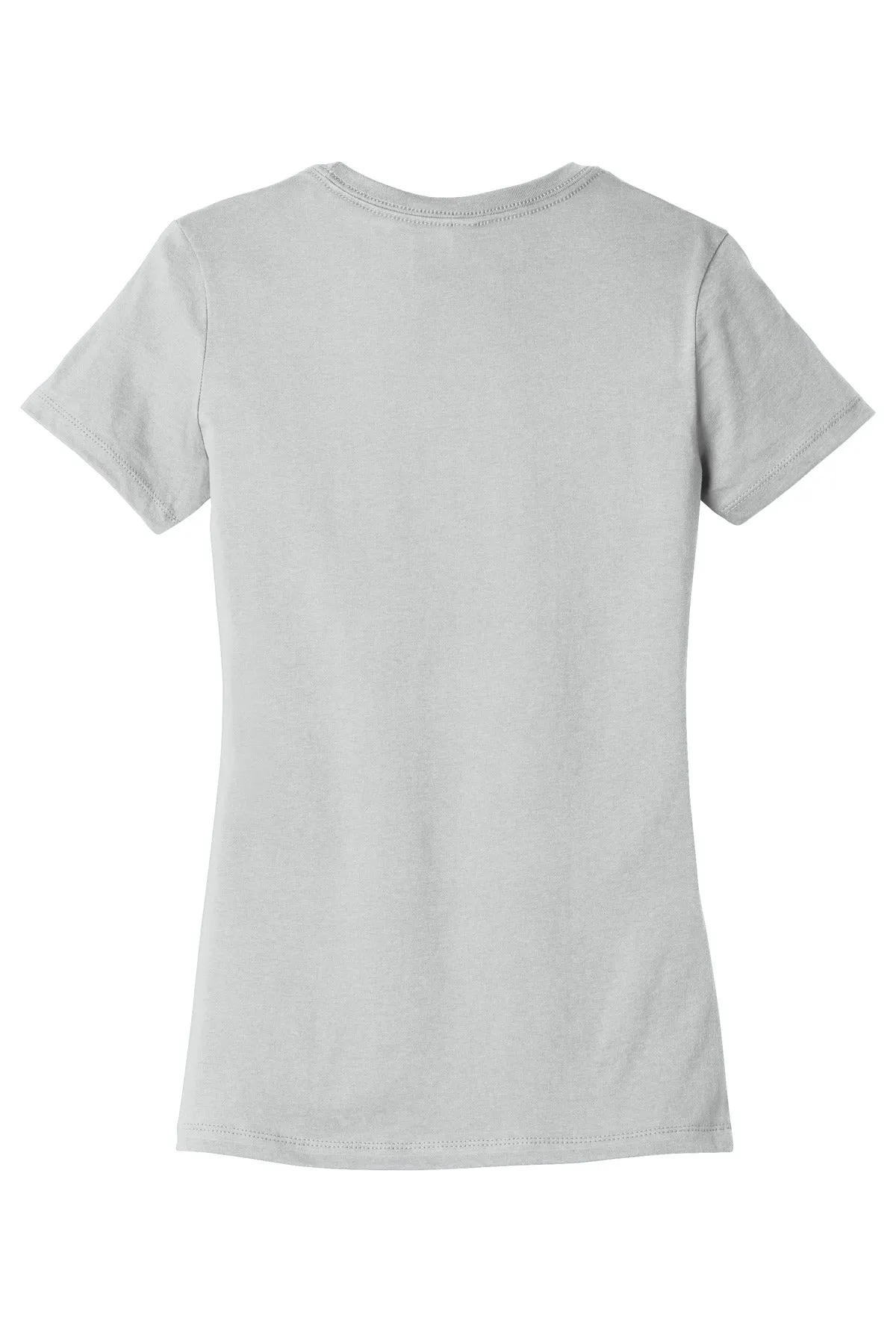 BELLA CANVAS  Women's Slim Fit Tee. BC6004 Silver
