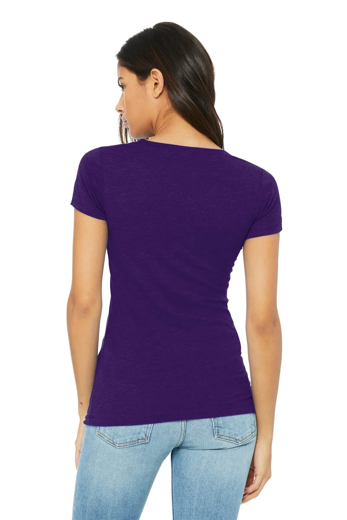 BELLA CANVAS  Women's Slim Fit Tee. BC6004 Team Purple