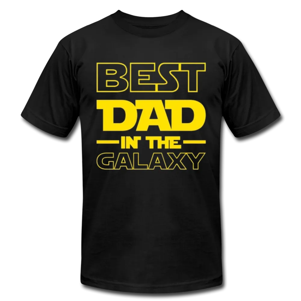 Best Dad in The Galaxy Star Wars Father's Day Adult Premium T-shirt