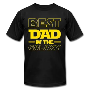 Best Dad in The Galaxy Star Wars Father's Day Adult Premium T-shirt